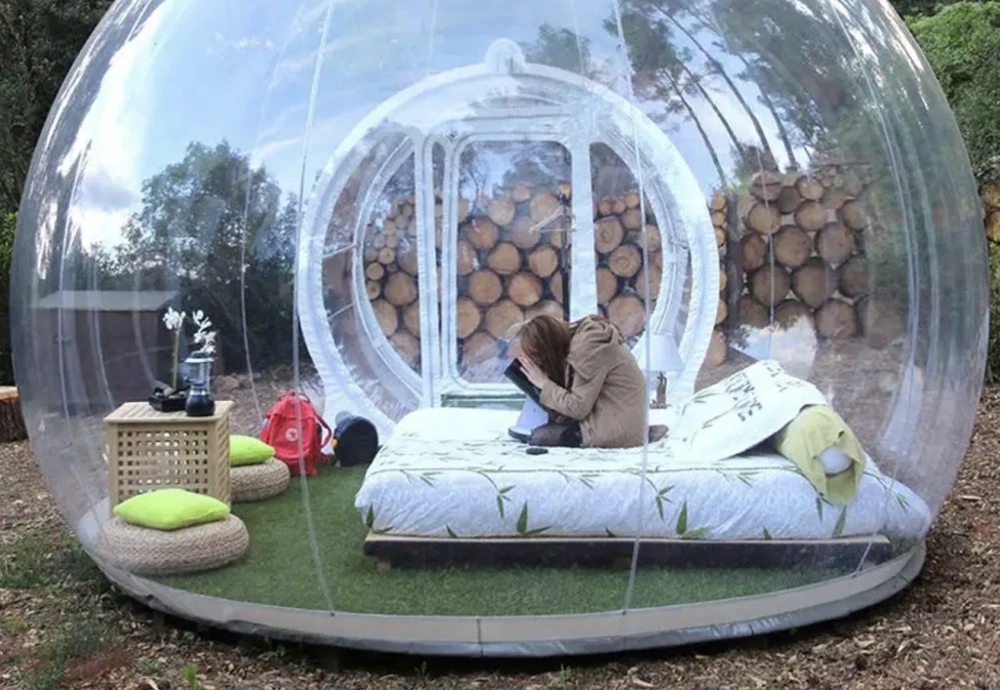 clear bubble tents