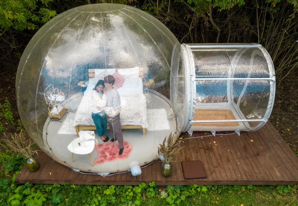 clear bubble tents