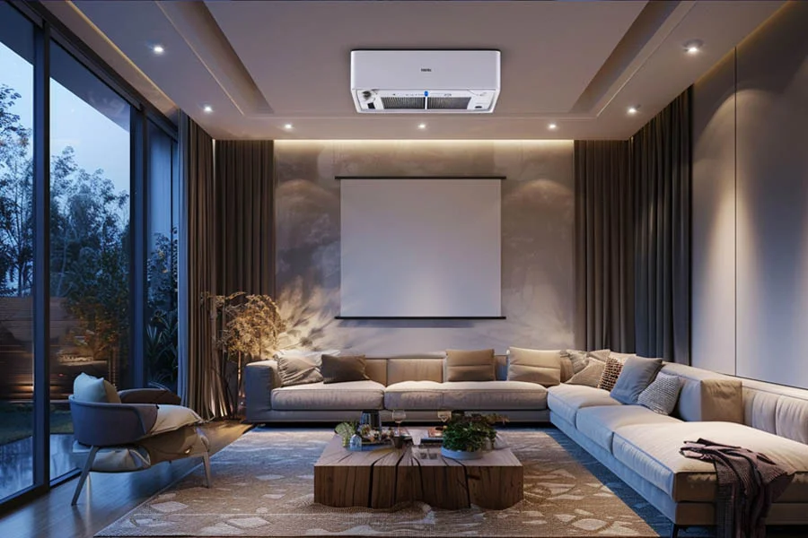 4k projector home theater